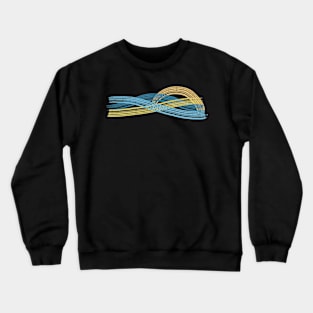 Summer Stripes Crewneck Sweatshirt